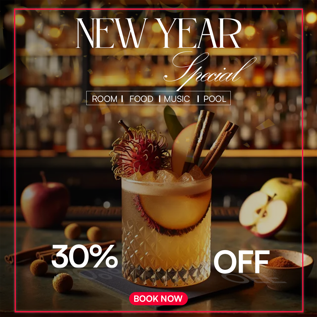 New year drinks campaign creative